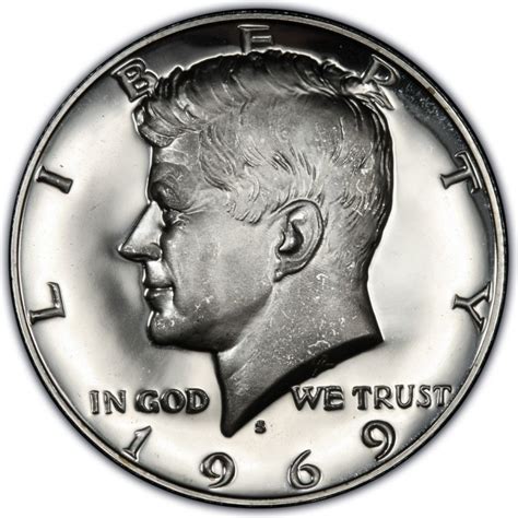 kennedy half dollar coin values 1969